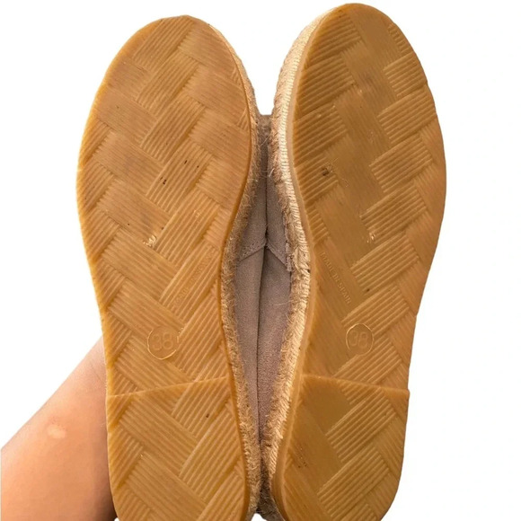 Fabiolas Suede Espadrilles Platform Shoes - Picture 8 of 9